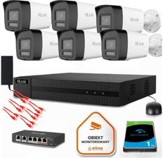 Zdjęcie Hilook Zestaw Do Monitoringu 6 Kamery Ip Ipcam-B8-30Dl/A (Z53738B6) - Łapy