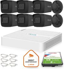 Zdjęcie Hilook Zestaw Do Monitoringu 6 Kamer Ip Ipcam-B4-P Black 2K+ (Z55749B6) - Prószków
