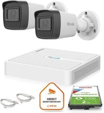 Zdjęcie Hilook Zestaw Do Monitoringu 2 Kamery Ip Ipcam-B4-P 4Mp 2.8Mm (Z51991B2) - Łapy
