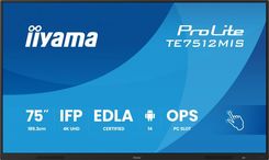 Zdjęcie Iiyama Monitor 75 Cali Te7512Mis-B4Ag  (TE7512MISB4AG) - Bogatynia