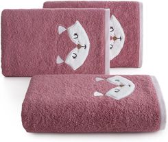 Zdjęcie Eurofirany Ręcznik Baby 70 Różowy 70x140cm - Kisielice