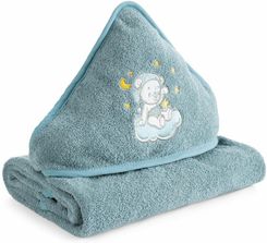 Zdjęcie Eurofirany Ręcznik Z Kapturem Baby 75 Niebieski 100x100cm - Płoty