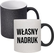 Zdjęcie Koszulkowy.Pl Magiczny Brokatowy Kubek Z Własnym Nadrukiem - Wisła