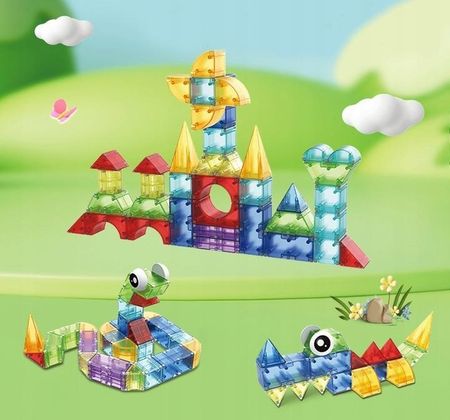 Klocki magnetyczne śiwecące 134 el. - Ceny i opinie - Ceneo.pl