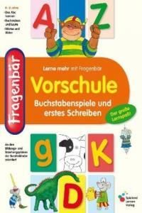 Fragenbar Vorschule Buchstabenspiele Und Erstes Schreiben Das Abc Kennen Buchstaben Und Laute Worter Und Bilder Der Grosse Lernspass An Den Bild Literatura Obcojezyczna Ceny I Opinie