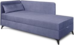 Zdjęcie Mebel Bos Tapczan Rinn 90x200 Zetta 300 Granatowy - Słupsk