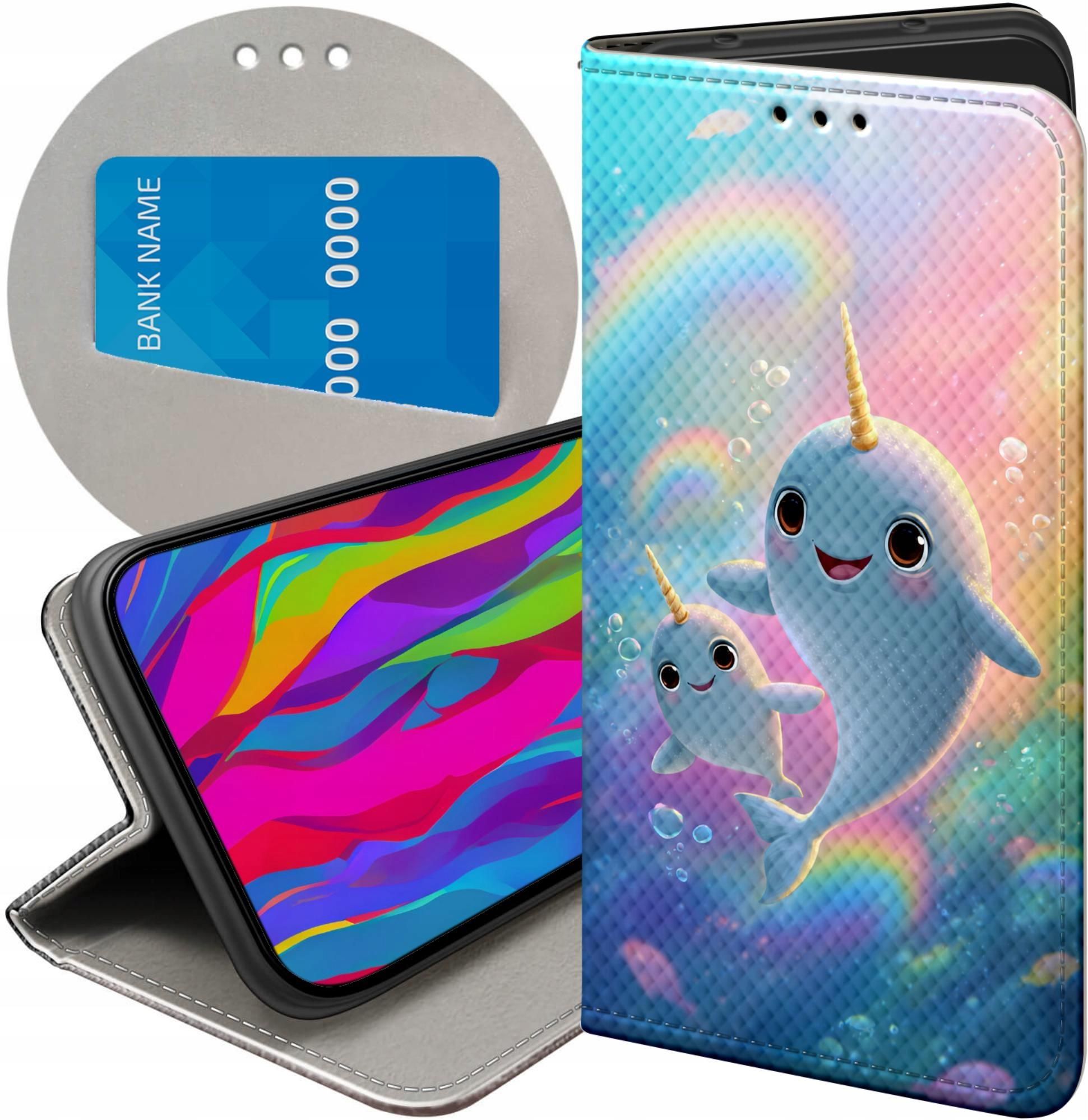 Hello Case Etui Z Klapką Do Motorola Moto E7 Plus G9 Play Narwal Bajki ...