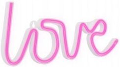 Zdjęcie Smukee Neon Led Dekoracja ścienna Love 34x12,7cm 34x12,7 - Łobżenica