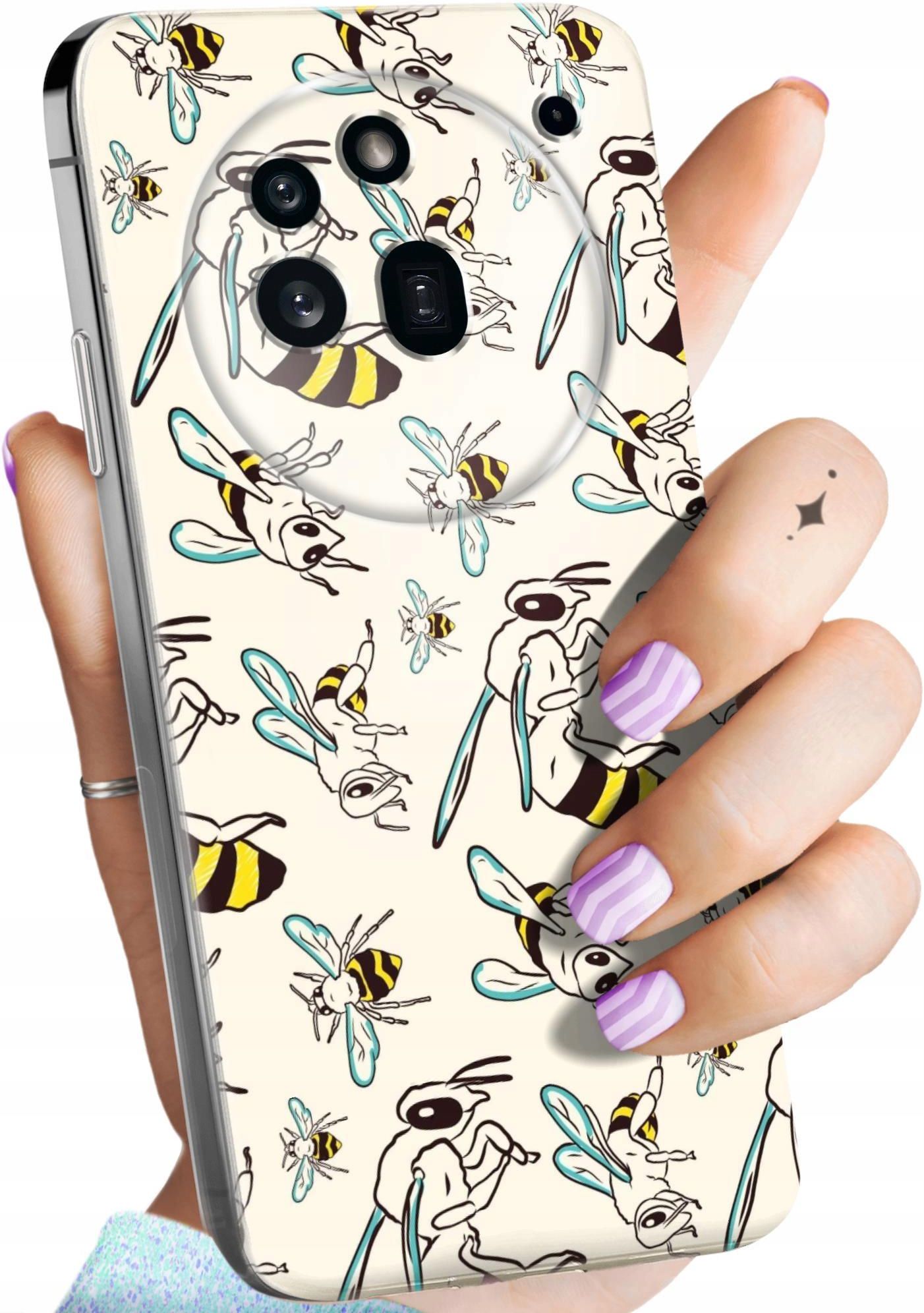 Hello Case Etui Do Nothing Phone 3A Pro Owady Motyle Pszczółki Obudowa ...