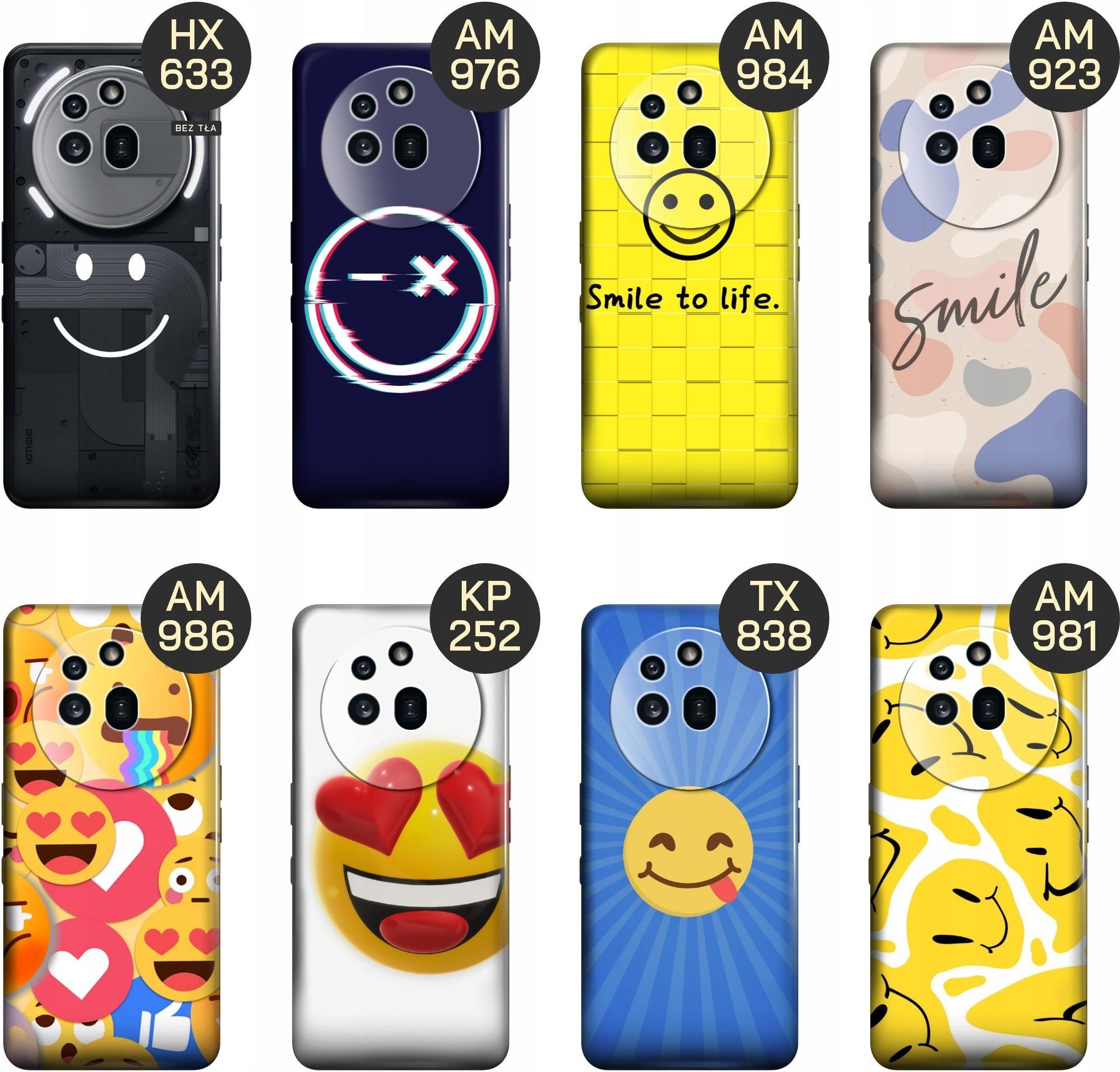 Hello Case Etui Do Nothing Phone 3A Pro Uśmiech Smile Emoji Obudowa ...