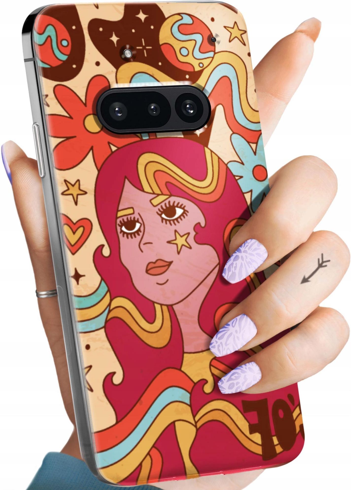 Hello Case Etui Do Nothing Phone 3A Hippie Peace Hippisi Obudowa ...