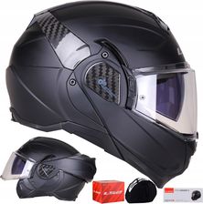 Zdjęcie Ls2 Szczękowy Ff910 Advant Ii Czarny Mat Ece22.06 Pinlock Max Vision - Różan