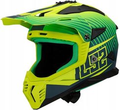 Zdjęcie Ls2 Cross Enduro Mx708 Fast Ii Duck Matt H-V Green Yel - Zagórz