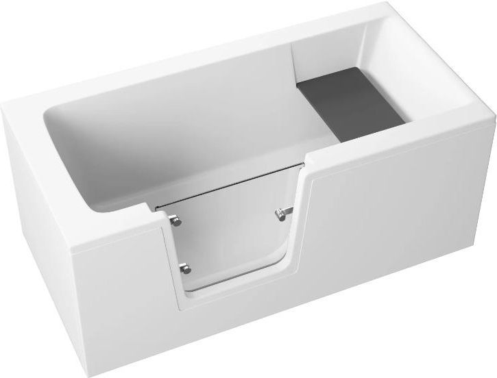 Zdjęcie Produkt z Outletu: Polimat Wanna Z Drzwiami Dla Seniora Vovo Mineral Composite 140X70Cm 00722 Zobacz Na Naszej Ekspozycji Zadzwoń Po Rabat 32 227 41 3 - Imielin