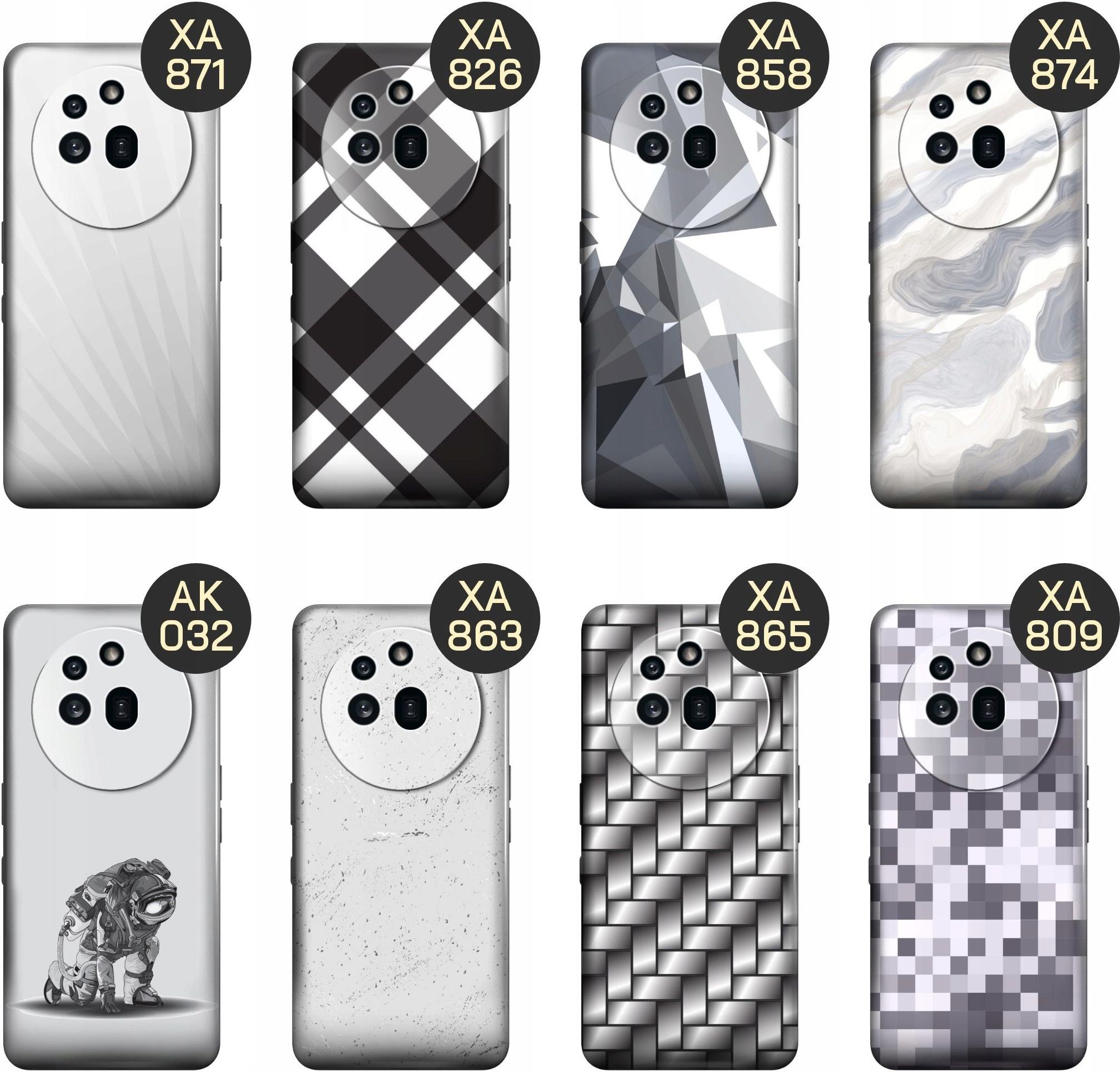 Hello Case Etui Do Nothing Phone 3A Pro Szare Metallic Grey Obudowa ...