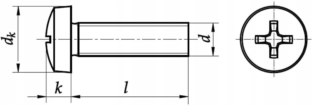 Wkręty Mosiężne M6x40mm Do Metalu C-D Din 7985 Linker - Opinie i ceny ...