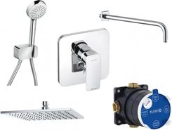 Zdjęcie Produkt z Outletu: Kludi Zestaw Prysznicowy Podtynkowy (Towar Z Ekspozycji) 6442505-00+6653405-00+406500575+6867005-00+88011 - Józefów