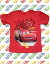 Zdjęcie Disney Cars Auta – Koszulka Zygzak McQueen dla Chłopca 7–8 lat - Otwock