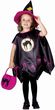 Zestaw dla dzieci Czarownica (peleryna, kapelusz, torba), rozm. 92/104 cm