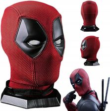 Zdjęcie Ekologiczna Maska Deadpool’a Kosplay Święta Gry Terenowe (Skóra + Tkanina) - Pilawa