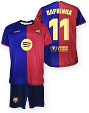 Zdjęcie Fc Barcelona Komplet Koszulka Spodenki Junior Home Fcb 2024/25 Raphinha - Chmielnik