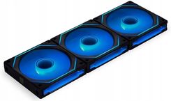 Zdjęcie Lian Li UNI FAN SL-INF 120 ARGB Reverse Blade PWM Lfter, 3er Pack inkl. Controller - 120mm, schwarz (12RSLIN3B) - Grudziądz