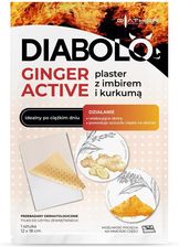 Zdjęcie Diabolo Ginger Active Plaster z imbirem i kurkumą 12x18cm, 1 szt. - Mysłowice
