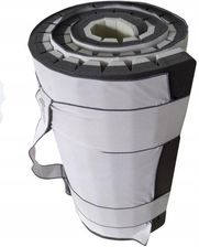 Kegel B�a�usiak Mata Karimata Gruba Bez Efektu Pami�ci Szara 180X3Cm