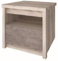 Zdjęcie Mebel Bos Szafka Nocna Jazz 1S Kasztan Nairobi Onyx - Kutno