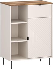 Zdjęcie Mebel Bos Regał Otwarty Niski Evo 1D1S Kaszmir Dąb Castello - Zakopane