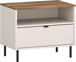 Zdjęcie Mebel Bos Szafka Nocna Evo 1S Kaszmir Dąb Castello - Dobczyce
