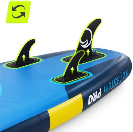 Надувна дошка для сапсерфінгу Tsunami Sup Pro, універсальна, T13, 350 см, синя - фото 6
