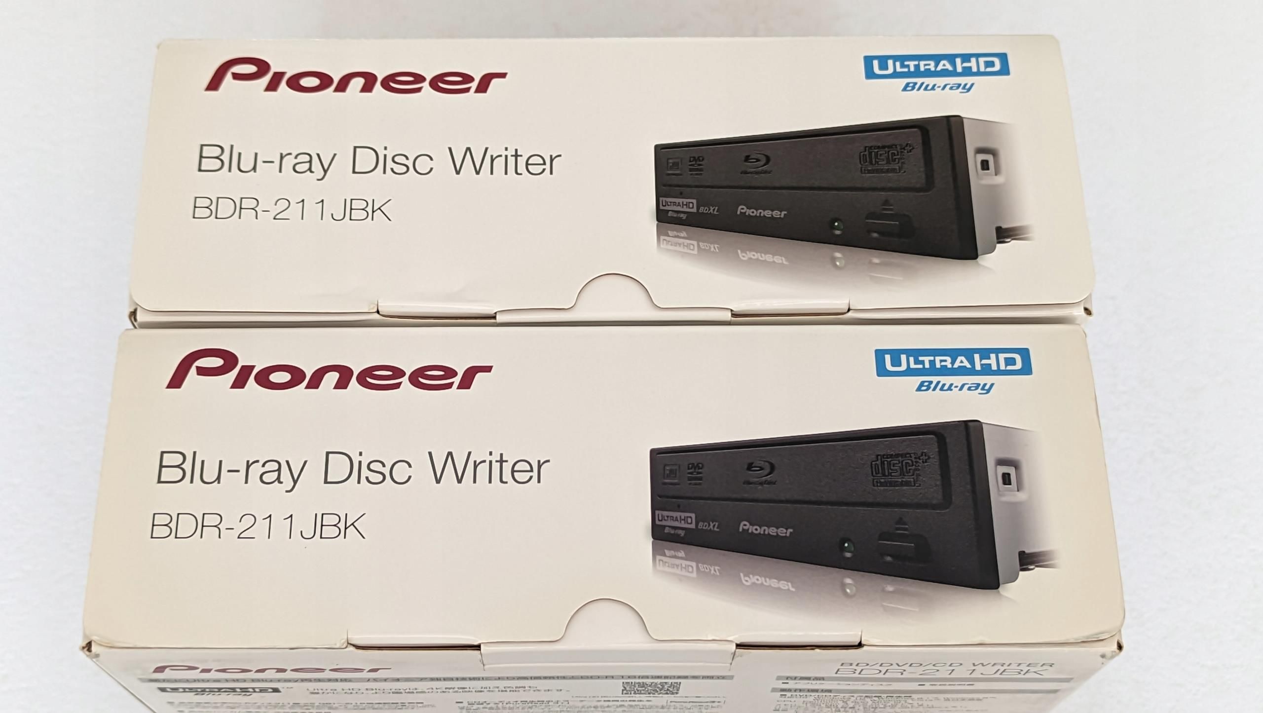 Pioneer Pioneer パイオニア BDR-211JBK 動作品 Blu-ray Disc Witer