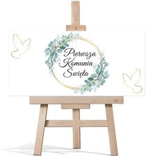 Zdjęcie Congee Plakat Komunijny - I Komunia Święta 70X33 Cm - Debrzno
