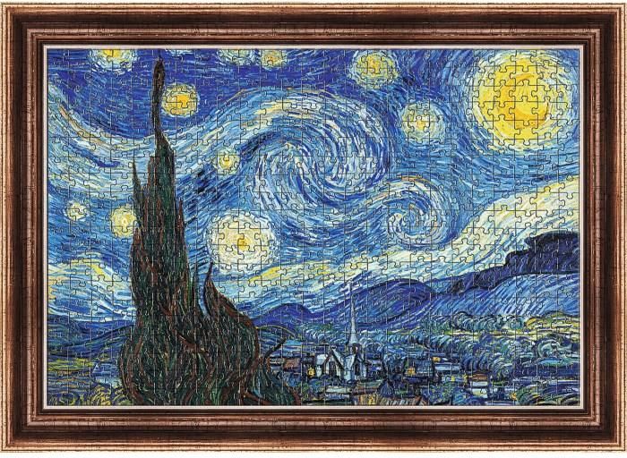 Trefl Puzzle 500el. PuzzloRama, Gwiaździsta Noc, Vincent van Gogh 37544