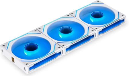 10個セット Lianli UNI FAN SL-INFINITY 120 白 Lian Li UNI FAN SL-INFINITY 120 ARGB PWM Reverse White 3x120mm