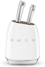 Zdjęcie SMEG Blok z zestawem 6 noży KBSF02WH Biały - Kraków