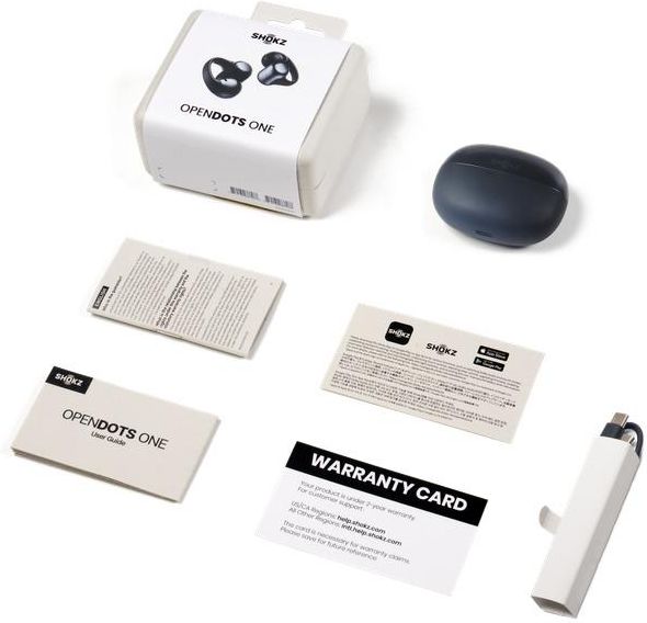 Shokz OpenDots ONE Black ワイヤレスイヤホン OpenDots ONE Black - słuchawki douszne otwarte z Dolby Audio