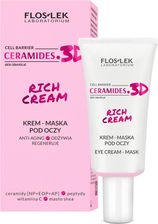 Zdjęcie Floslek Ceramides.3D Rich Cream Krem-Maska Pod Oczy 30ml - Mrocza