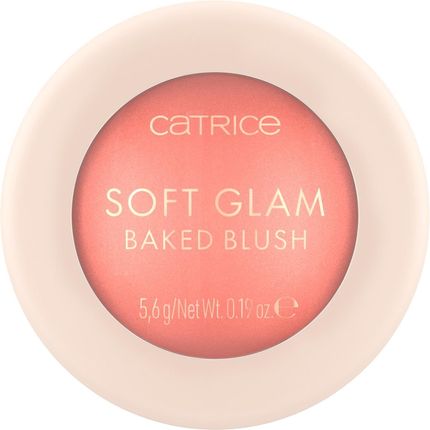 Catrice Soft Glam Baked Blush Róż 6g Nr. 030 - Cheeky Coral