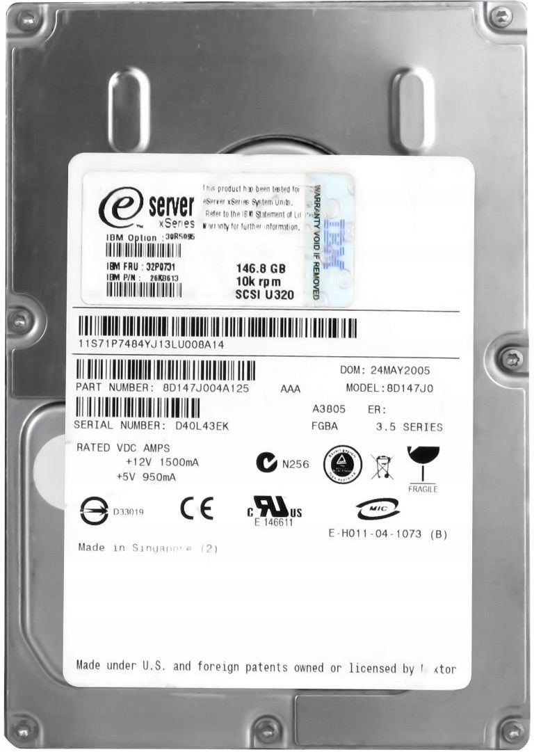 32p0731?IBM 146-gb u320?10?K互換製品by NETCNA 【公式通販】
