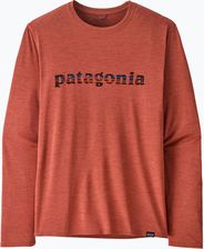 Zdjęcie Patagonia Longsleeve Męski Cap Cool Daily Graphic Shirt '73 Text Logo Potters Red X Dye - Pruszków
