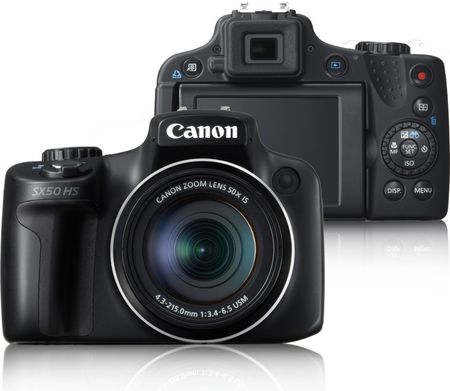 Aparat cyfrowy Canon PowerShot SX50 czarny - Ceny i opinie