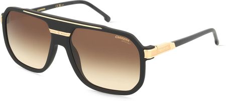 Carrera 1077/S Męskie okulary przeciwsłoneczne, Oprawka: Tworzywo sztuczne, czarny