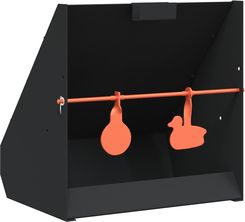 Zdjęcie vidaXL Kulochwyt Czarny 31x23x31.5cm Stal 42013601 - Barczewo