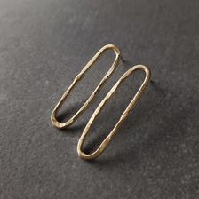 Zdjęcie Krauza Kolczyki Małe Młotkowane - Kalisz