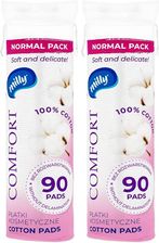 Zdjęcie Milly Comfort Zestaw Płatków Kosmetycznych 2x90szt. - Modliborzyce