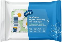 Zdjęcie Milly Chamomile Water Nawilżany Papier Toaletowy 50szt. - Wieleń