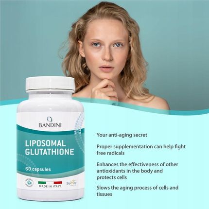 Bandini Liposomalny Glutathione 60kaps