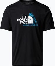 Zdjęcie Koszulka męska The North Face Mountain Foundation Graphic black - Pruszków